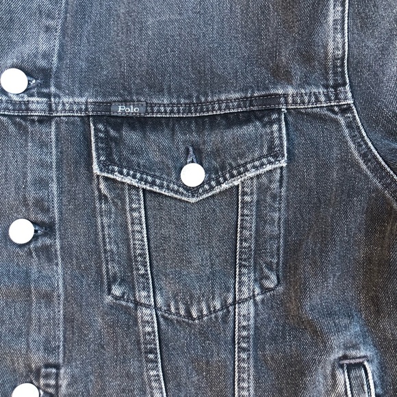 POLO RALPH LAUREN “washed” Trucker Jacket (SZ XL) - Picture 3 of 9